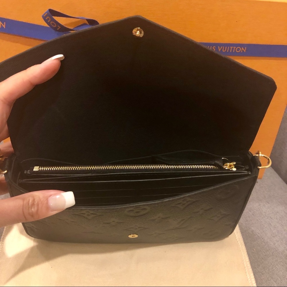 ❌SOLD❌ LOUIS VUITTON FÉLICIE Monogram Empreinte - Picture 3 of 7
